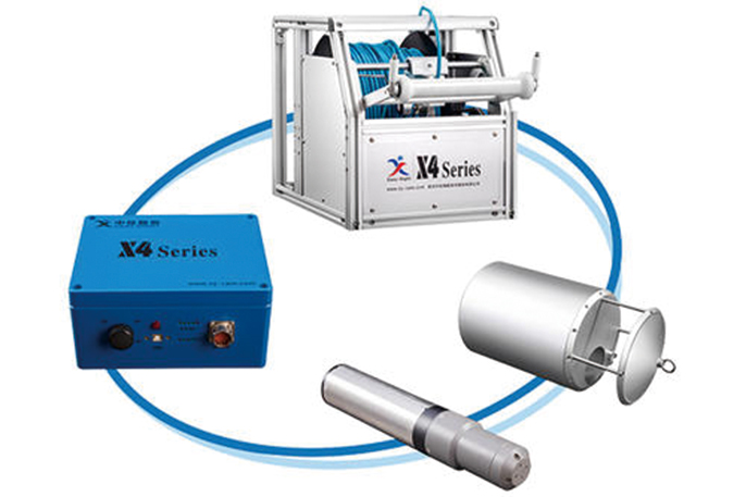 翁田镇声呐检测